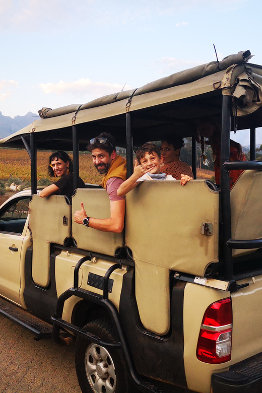 Stellenbosch East Guided Wine Safari and Tasting - Experience Highlights