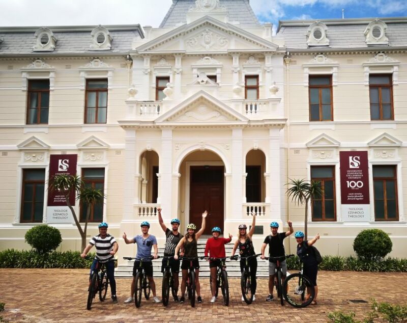 Stellenbosch: Historical Bike Tour & Wine Tasting - Inclusions and Extras