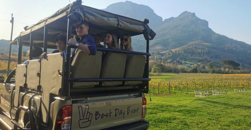 Stellenbosch: Wine Tasting Safari - Wineries Visited