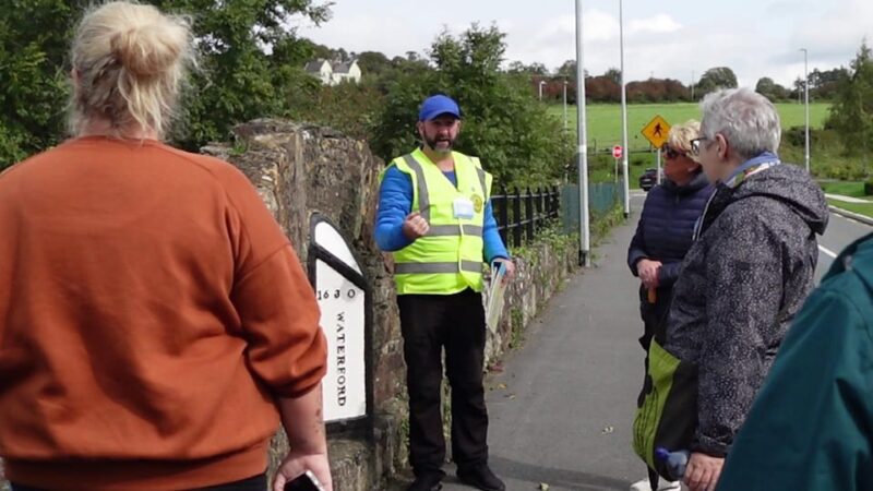 StepsBackThruTime KILMACTHOMAS Guided Walking Experience - Key Points