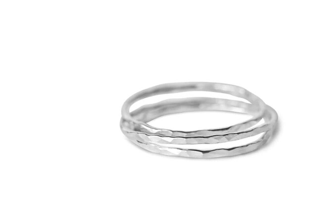 Sterling Silver Set of 3 Stacking Ring Class in Puerto Viejo - Key Points