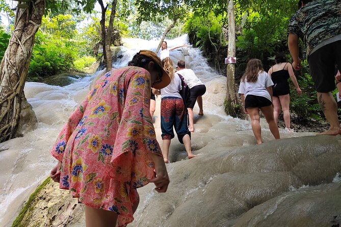 Sticky Waterfalls. Local Market. Rice Fields. Cycling & Temples. - Tour Accessibility