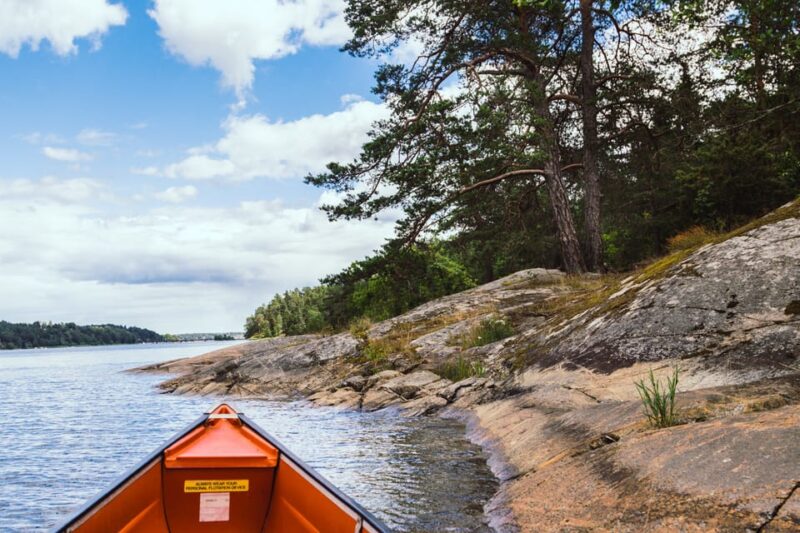 Stockholm: Canoe Adventure in Bogesund Nature Reserve - Inclusions