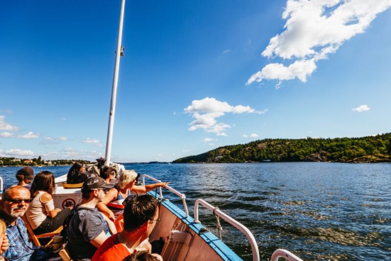 Stockholm: City Archipelago Sightseeing Cruise With Guide - Accessibility and Restrictions