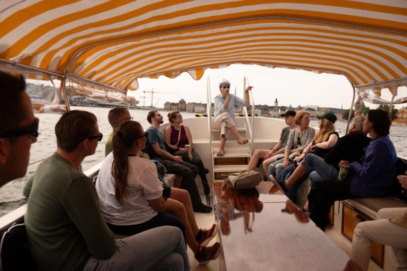 Stockholm: City Sightseeing Open Electric Boat Tour - Good To Know