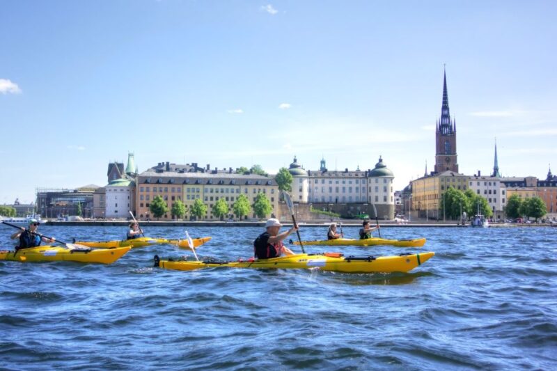 Stockholm: Guided Kayak City Tour & Optional Midsummer Meal - Age and Weight Restrictions