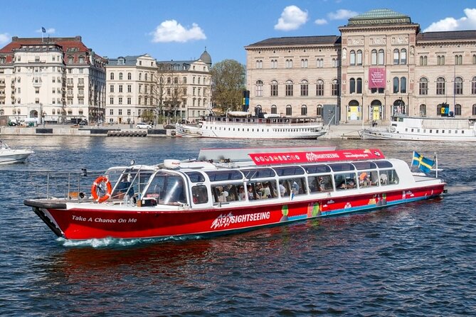 Stockholm Hop-On Hop-Off Boat - Key Features and Inclusions
