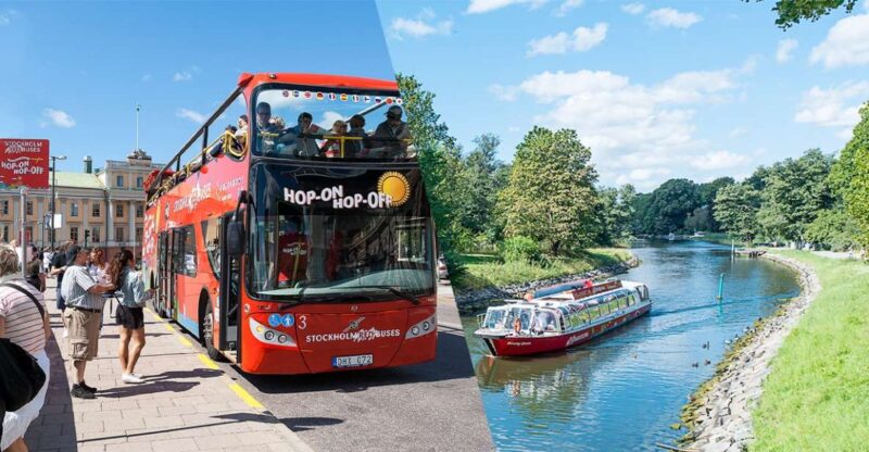 Stockholm: Hop-On Hop-Off Bus & Boat Option - Itinerary and Highlights