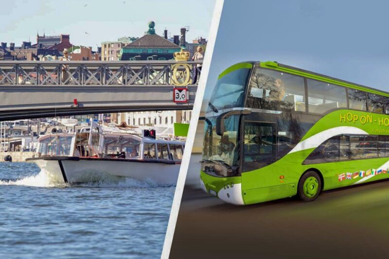 Stockholm: Hop-On Hop-Off Bus With Audio Guide & Boat Option - Good To Know