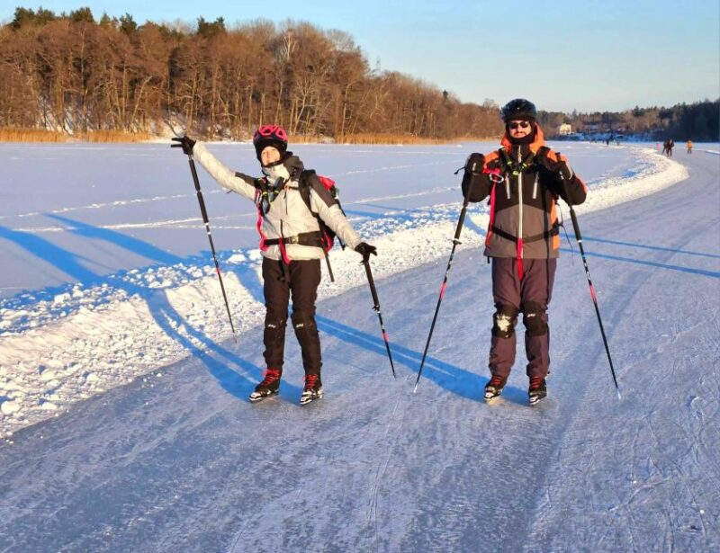 Stockholm: Nordic Ice Skating for Beginners on a Frozen Lake - Cancellation Policy