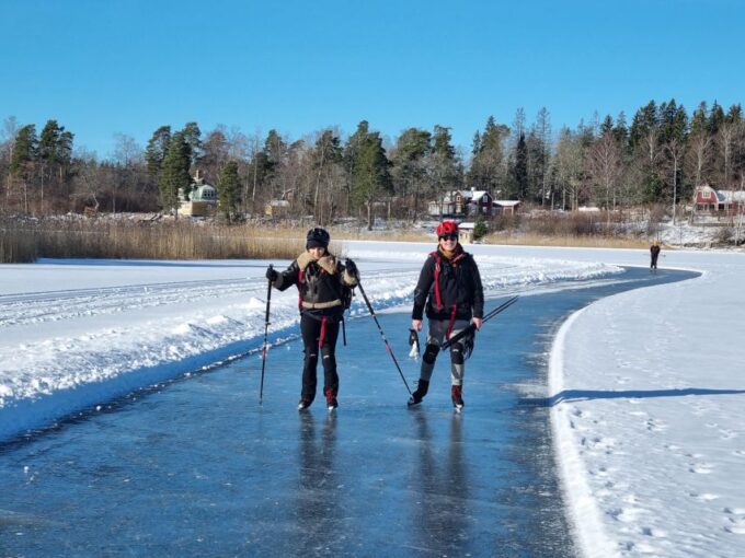 Stockholm: Nordic Ice Skating for Beginners on a Frozen Lake - Safety Note