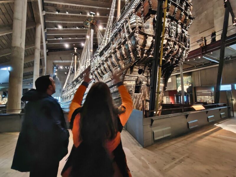 Stockholm: Old Town Walking Tour W/ Vasa Museum & Boat Ride - Guided Tour of Old Town
