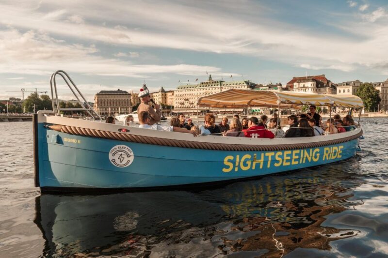 Stockholm: Private Electric Open Boat Ride - Good To Know