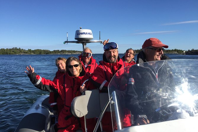 Stockholm RIB Speed Boat Tour - Included and Excluded