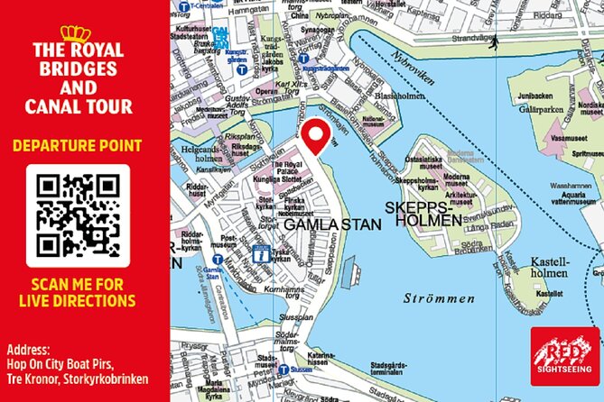 Stockholm Royal Bridges and City Centre Cruise - Meeting Point and Accessibility