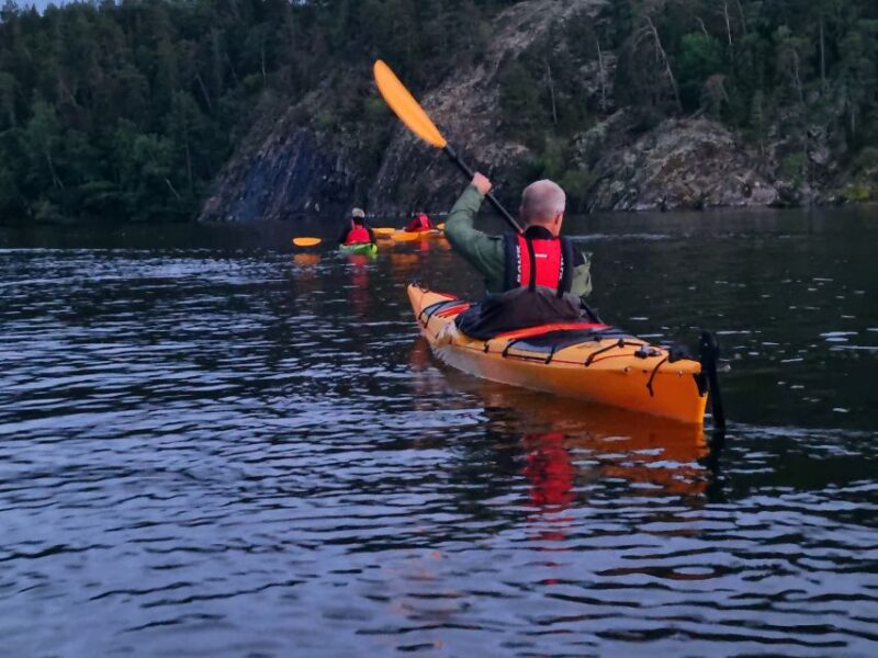 Stockholm: Sunset Kayak Tour on Lake Mälaren With Tea & Cake - Inclusions and Amenities