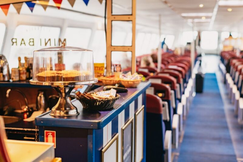 Stockholm: Under the Bridges Boat Tour - Onboard Amenities