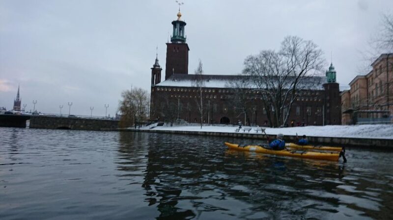 Stockholm: Winter City Kayaking Tour - Meeting Location