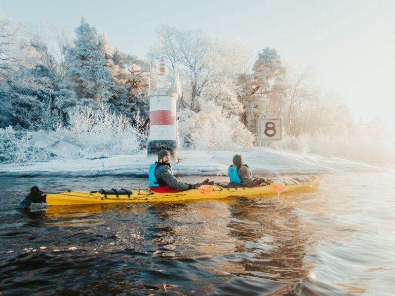 Stockholm: Winter Kayaking, Swedish Fika, and Hot Sauna - Included Equipment