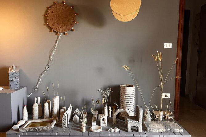 Stone Crafts Lesson With the Designer Pinoincredix - Booking and Cancellation Policies