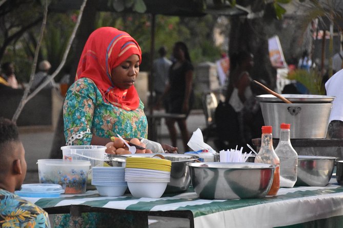 Stone Town Evening Walk Tour With Visit Food Markets - Sunset at Africa House Bar