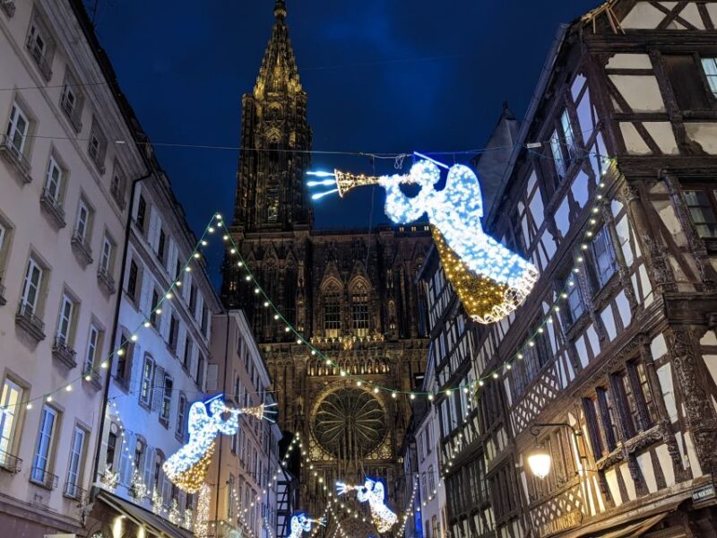 Strasbourg: Christmas Market by Night With Mulled Wine - Key Points