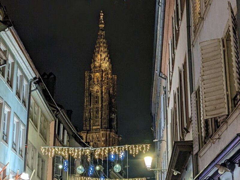 Strasbourg: Christmas Market by Night With Mulled Wine - Enchanting Market Atmosphere