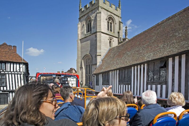 Stratford-upon-Avon:City Sightseeing Hop-On Hop-Off Bus Tour - Stops on the Route