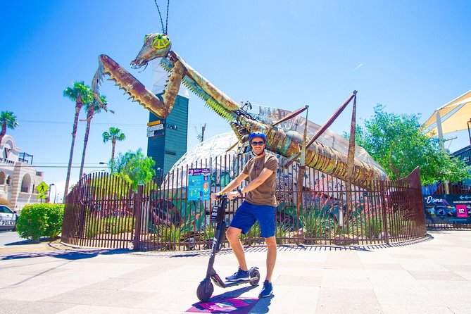 Street Art Photo Shoot & Old Vegas on E-Scooters | Lunch & Photos Included - Accessibility and Transportation