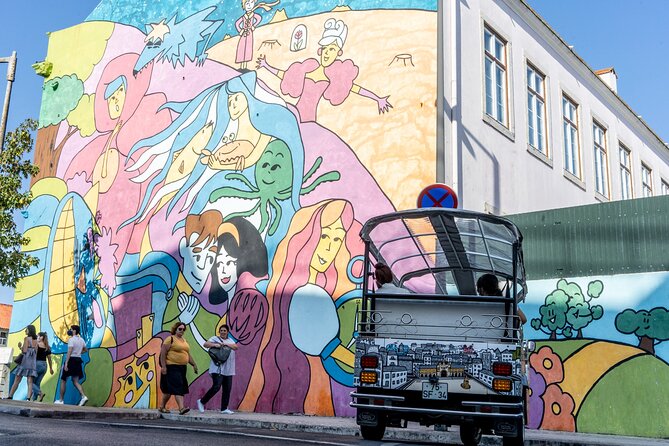 Street Art - Tuk Tuk Tour - Exploring Lisbons Street Art