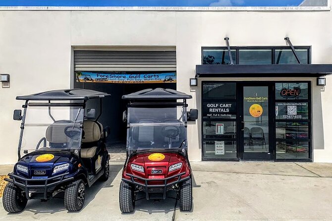 Street Legal Golf Cart 4-Hour Rental in Tarpon Springs - Key Points