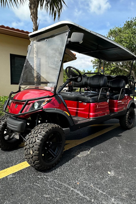 Street Legal Golf Cart Rentals at Dania Beach and Hollywood - Delivery and Pickup