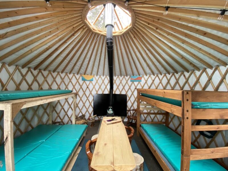 Stunning Grant Lake 2 Day Hike, Kayak & Yurt Stay With Meals - Accommodation and Amenities