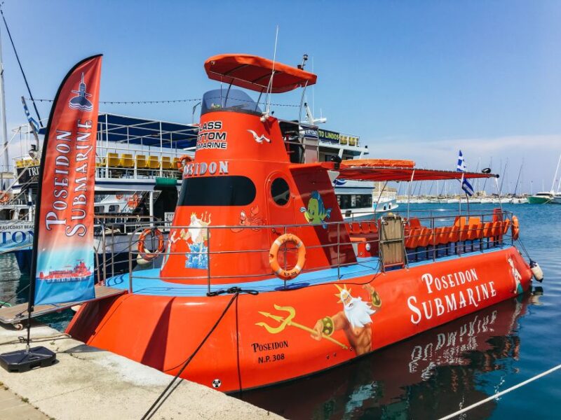 Submarine Cruise With Underwater Views From Rhodes - Key Points