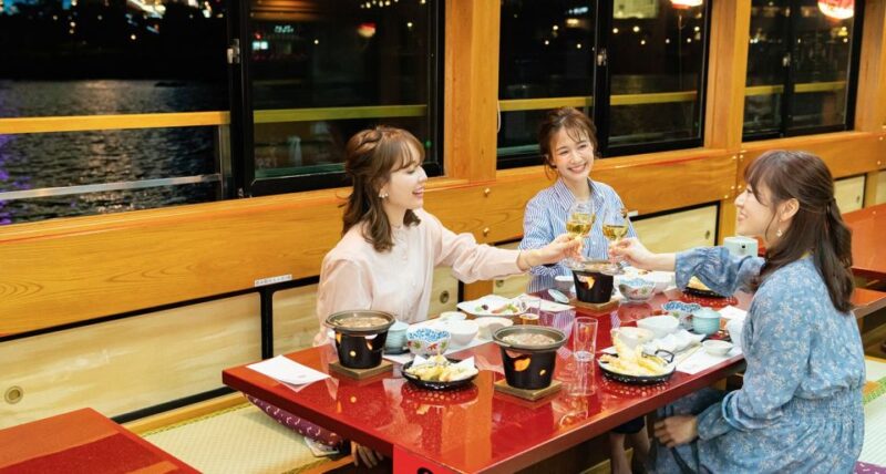 Sumida River: Japanese Traditional Yakatabune Dinner Cruise - Key Points