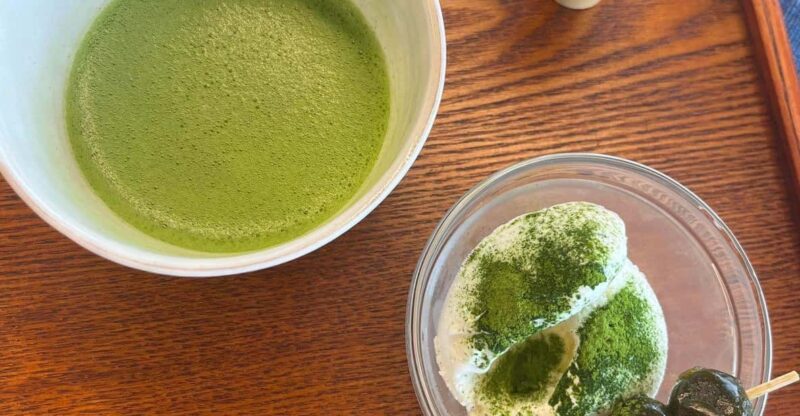 Summer Only: Grinding & Arranging Matcha Experience - Inclusions in the Ticket