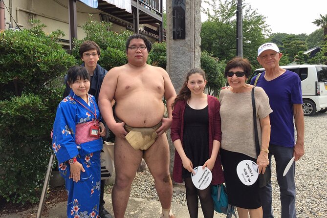 Sumo Morning Training Watch in Osaka - Inclusions in the Tour