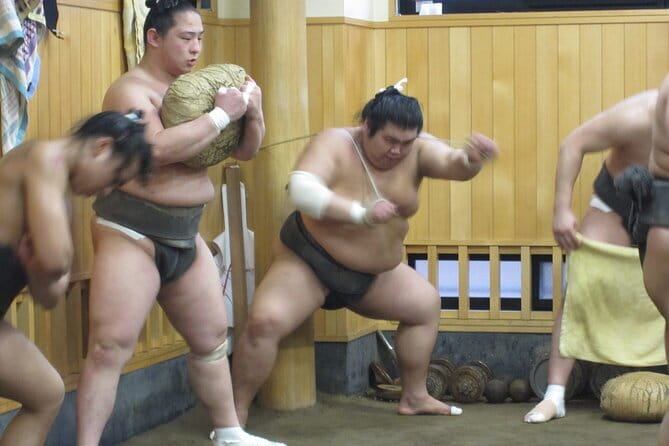 Sumo Morning Training Watch in Tokyo - Highlights of the Sumo Training Session