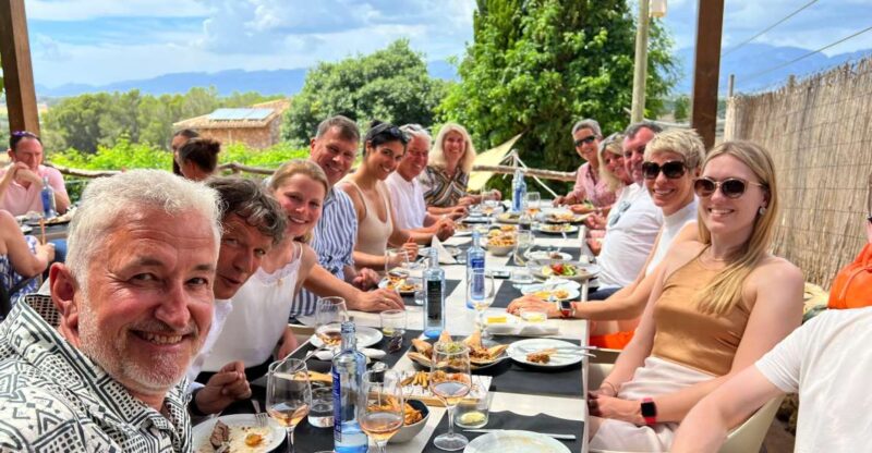 Sunday at the Winery on Mallorca - Indulging in Local Culinary Delights