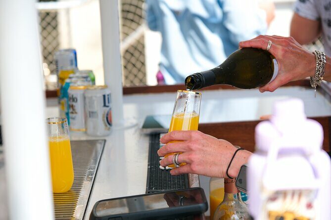 Sunday Mimosa Bar Catamaran Sail with Mini Brunch Bites - A Relaxing Sunday on the Water: The Catamaran Sail with Mimosa Bar and Mini Brunch Bites