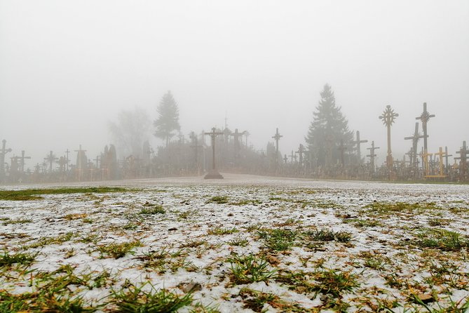 Sunrise at the Hill of Crosses - 2 Countries in 1 Day - Unique Spiritual Experience