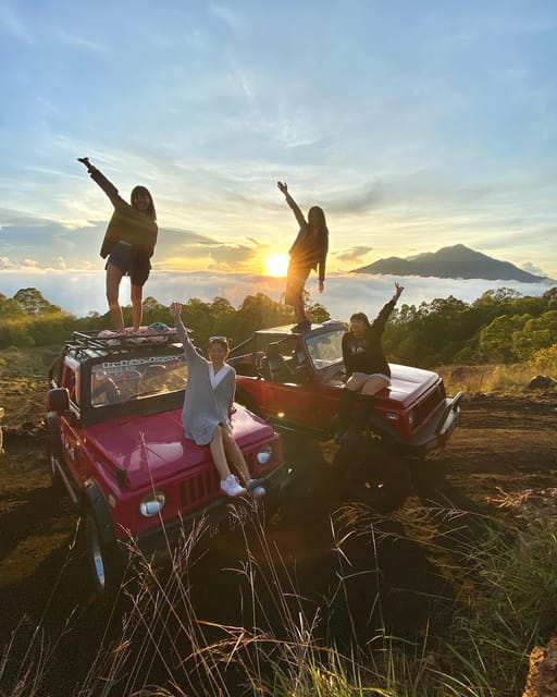 Sunrise Batur Volcano Jeep Trekking With Hot Springs - Pickup and Drop-off Locations