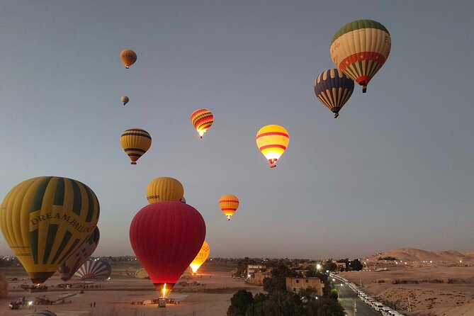 Sunrise Hot Air Balloon Ride Over Luxor West Bank - Breathtaking Aerial Views