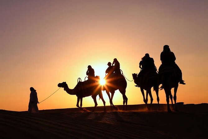Sunrise in Dubai Desert - Inclusions