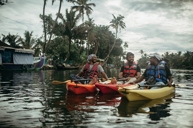 Sunrise Kayaking in Magical Alleppey Backwater Village - Safety and Stability Measures