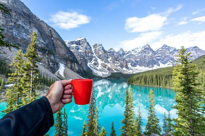 Sunrise Moraine Lake and Lake Louise - Authenticity and Value