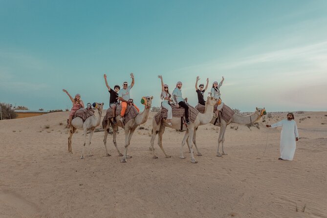 Sunrise/Morning Dune Drive With Camel Trek & Sand Surfing - Refreshments and Breaks