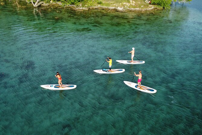 Sunrise on Paddleboard With Breakfast in the Lagoon of 7 Colors - Paddleboard and Safety Equipment