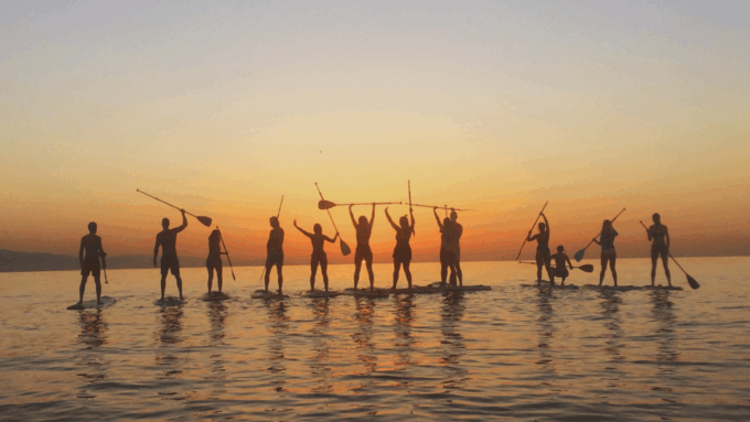 Sunrise Paddle Surf in Menorca - Capturing Memorable Moments