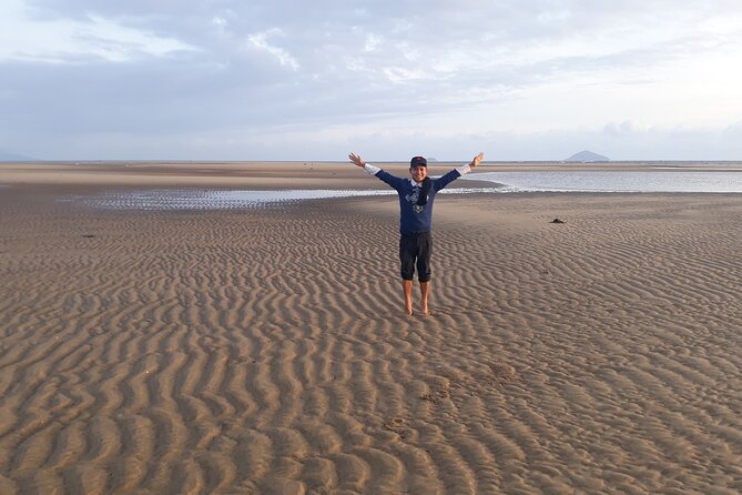 SUNRISE PHOTO at LONELY BEACH Where RIVER MEETS OCEAN - Accessibility and Participation